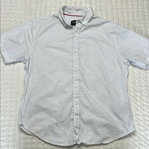 Boy’s / Young Men’s Drill Clothing Company White Polka Dot Shirt - Size XL